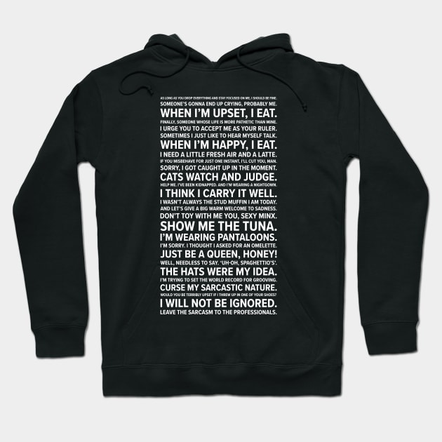 Salem Quotes Hoodie by barberdesigniow